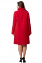 Женское пальто из текстиля с воротником 8000951-3