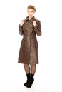 Женское кожаное пальто из натуральной кожи с воротником 8001760-2