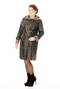 Женское кожаное пальто из натуральной кожи с воротником 8001761-2