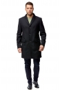 Мужское пальто из текстиля с воротником 8001787