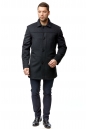 Мужское пальто из текстиля с воротником 8001793