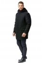 Мужское пальто из текстиля с капюшоном 8001794