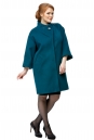 Женское пальто из текстиля с воротником 8001823-2