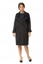 Женское пальто из текстиля с воротником 8002270