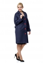Женское пальто из текстиля с воротником 8002291