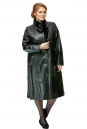 Женское кожаное пальто из натуральной кожи с воротником, отделка кролик рекс 8002352