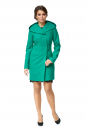 Женское пальто из текстиля с капюшоном 8002417