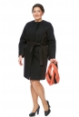 Женское пальто из текстиля без воротника 8002598-2