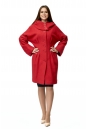 Женское пальто из текстиля с капюшоном 8002876