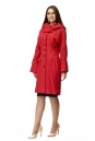 Женское пальто из текстиля с капюшоном 8002876-2