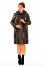 Женское пальто из текстиля с капюшоном 8002995