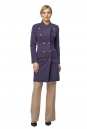 Женское пальто из текстиля с воротником 8003052-2