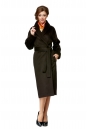 Женское пальто из текстиля с воротником 8009893-3