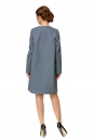 Женское пальто из текстиля без воротника 8010149-3