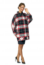 Женское пальто из текстиля с воротником 8011709-2