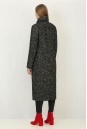 Женское пальто из текстиля с воротником 8011714-2