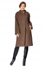 Женское пальто из текстиля с воротником 8011951