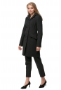 Женское пальто из текстиля с капюшоном 8012083-2