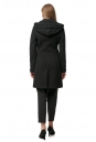 Женское пальто из текстиля с капюшоном 8012083-3
