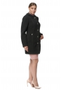 Женское пальто из текстиля с капюшоном 8012088-2