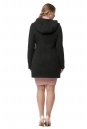 Женское пальто из текстиля с капюшоном 8012088-3