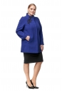 Женское пальто из текстиля с воротником 8012130-2