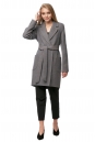 Женское пальто из текстиля с воротником 8012172-2