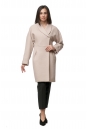 Женское пальто из текстиля с воротником 8012541-2