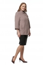 Женское пальто из текстиля с воротником 8016369