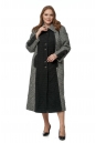Женское пальто из текстиля с воротником 8016413