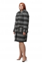 Женское пальто из текстиля с воротником 8017980-2