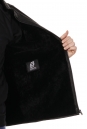 Мужская кожаная куртка из натуральной кожи с воротником, отделка овчина 8018686-5