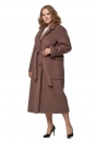 Женское пальто из текстиля с воротником 8019046-2