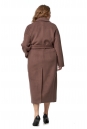 Женское пальто из текстиля с воротником 8019046-3