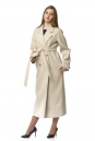 Женское пальто из текстиля с воротником 8021112-2