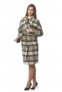 Женское пальто из текстиля с воротником 8021123-2