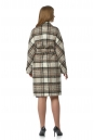 Женское пальто из текстиля с воротником 8021123-3