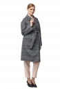 Женское пальто из текстиля с воротником 8021466-2