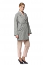 Женское пальто из текстиля с воротником 8021509-2