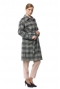 Женское пальто из текстиля с воротником 8021511-2