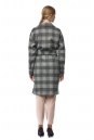 Женское пальто из текстиля с воротником 8021511-3