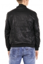 Мужская кожаная куртка из эко-кожи с воротником 8021866-9