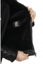 Мужская кожаная куртка из натуральной кожи с воротником, отделка овчина 8021896-10