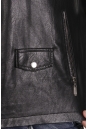 Мужская кожаная куртка из эко-кожи с воротником 8021913-6