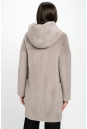 Женское пальто из текстиля с капюшоном 8022129-4