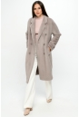 Женское пальто из текстиля с воротником 8022139-2