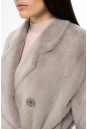 Женское пальто из текстиля с воротником 8022139-4