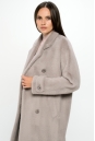 Женское пальто из текстиля с воротником 8022139-6