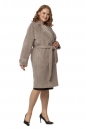 Женское пальто из текстиля с воротником 8022139-7