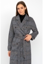 Женское пальто из текстиля с воротником 8022145-3